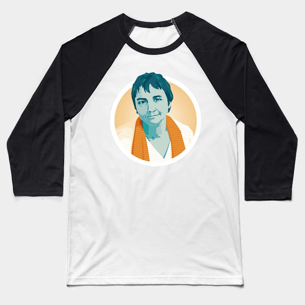 Adrienne Rich Baseball T-Shirt by Inchpenny